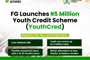 YouthCred loan scheme application portal for Nigerian youths