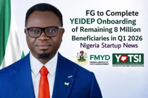 FG YEIDEP programme onboarding youths across Nigeria in 2026